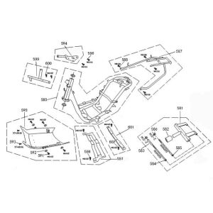 Telaio AGM Retro Extra nero