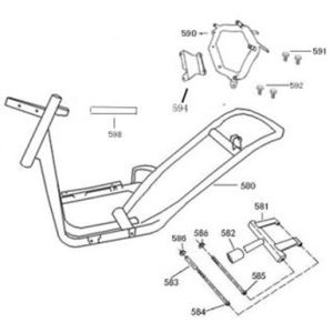 Telaio Berini Sprint nero
