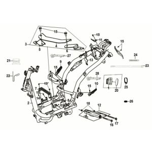 Telaio Sym Fiddle IV 50 Euro 5