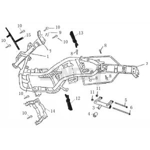 Telaio BTC Grande Retro GT1 crema caffè
