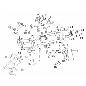 Telaio Generic Ideo 50 2 tempi in rame 2010 25