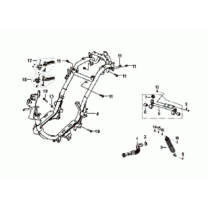Telaio Sym Fiddle III Euro 4