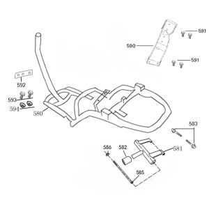 Telaio Rover Riva II nero