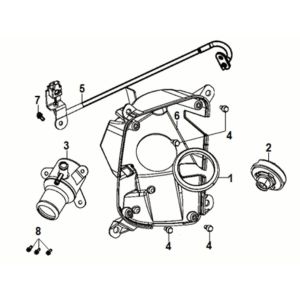 Valvola carburante Sym Fiddle IV 50 Euro 5
