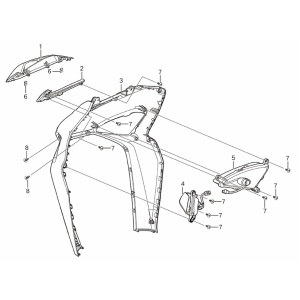 Pannello frontale Yadea Voltguard