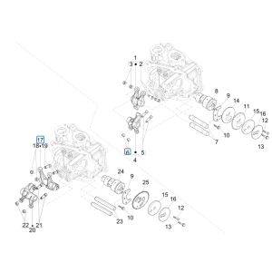 Albero a camme - Pignone albero a camme - Piaggio Beverly 125 RST 4V Euro 3 2010-2015 Tumbler Boots