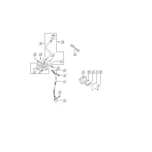 Cilindro del freno - Sistema frenante MXU 150