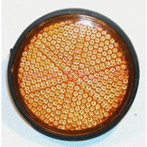 Riflettore tondo 60mm m6 universale arancione