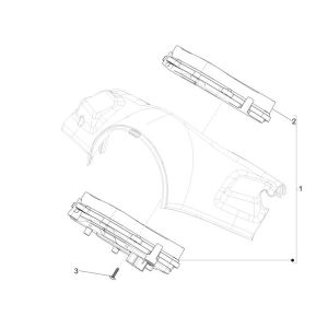 Contachilometri - Cabina di guida Vespa Primavera 50 4 tempi 4V