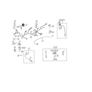 Albero cavi Kymco MXU 150
