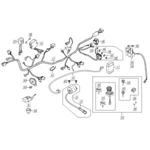Cablaggio Kymco MXU 300R