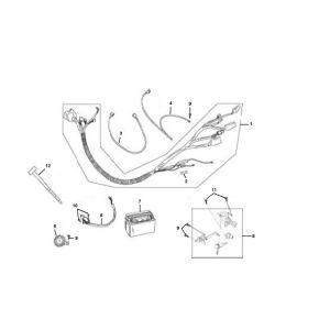 Cablaggio Rover Fun 4 tempi