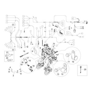 Piaggio MP3 300 HPE/300 HPE Sport ABS Euro 5 2020-2022