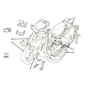 Cappe - Placcatura 2 Beta Ark-k One 50 2 tempi AC 2010