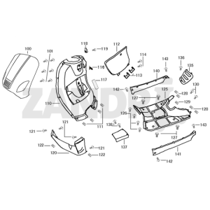 Cappucci - Placcatura BTC Riva Sport blu pantone