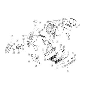 Cappe - Placcatura Kymco Like crema 4 tempi