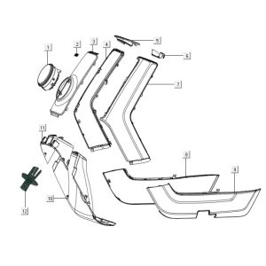 Cappe - Placcatura frontale NIU N1S