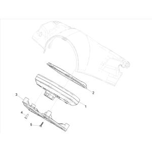 Contachilometri - Cabina di guida Vespa Elettrica 25km/h SCH Euro 5 2021