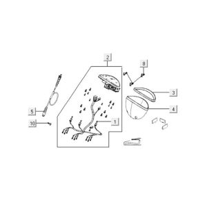 Contachilometri - Cockpit - Cavo tachimetro Kymco Grand Dink 250