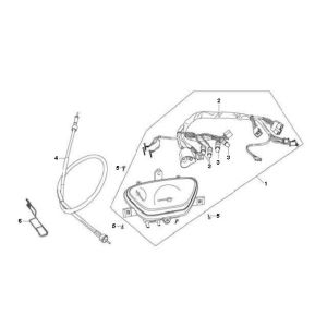 Contachilometri - Cockpit Viraggio Intelli 4 tempi
