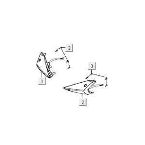 Indicatori anteriori Kymco VP50 4 tempi AC techo silver