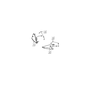 Indicatori anteriori Kymco VP50i Euro 4 tecno silver