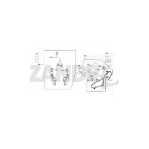 Frecce Santini Capri 125 nere