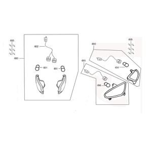 Indicatori Edwards Maple V50-2 blu scuro