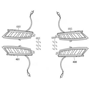 Paraocchi affumicati Znen Grace