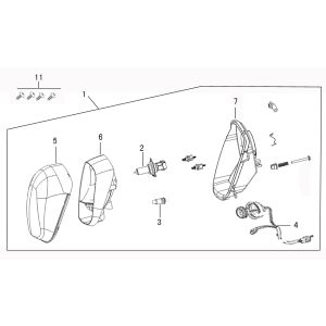 Faro champagne Benzhou ZN50QT-36