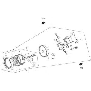 Faro China Retro Extra marrone