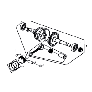 Albero motore Sym Symphony ST E3