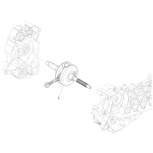 Albero motore Vespa GTS 125 IE ABS Euro 5 2021