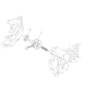 Albero motore Piaggo Zip 50 4 tempi IGET 3V Euro 4