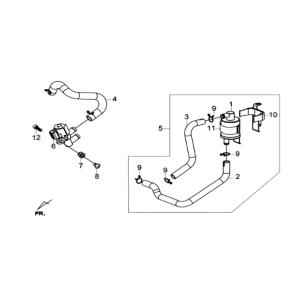 Unità pneumatica Sym Joymax 300I ABS E3 2014-2016