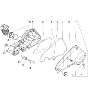 Filtro aria Piaggio New Fly 4 tempi 2V