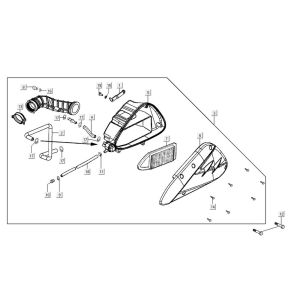 Filtro aria Kymco Agility CITY 16 125