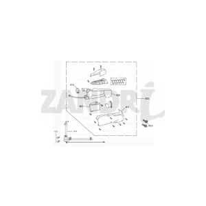 Filtro aria Santini Capri 125 silver