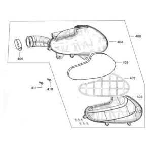 Filtro aria Edwards Tomorrow Legend antracite opaco