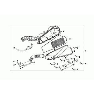 Filtro aria Sym Fiddle III - Filtro aria Sym Fiddle III