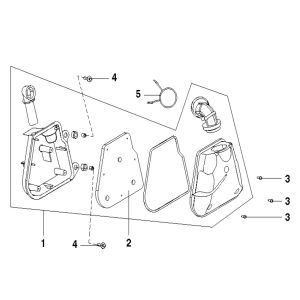 Filtro aria nero generico Xor 50 2 tempi 2009