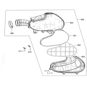 Filtro aria rosso Kreidler Flory Classic