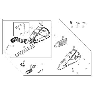 Filtro aria Kymco Agility City 16 200i
