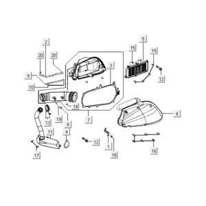 Filtro aria Kymco Grand Dink 250
