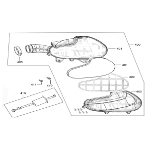 Filtro aria bianco Neco Lola