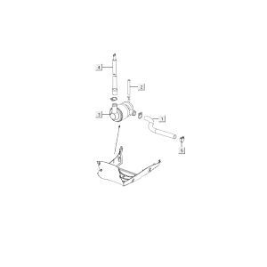 Membrana pneumatica marrone Kymco Agility Fat 12' 4 tempi