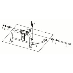 Main Stand Sym Symphony ST 125i LC E5