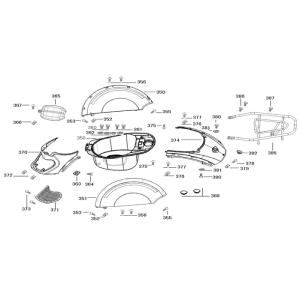 Parabrezza per moto - Helmbak - Portapacchi posteriore China Star 50 verde crema