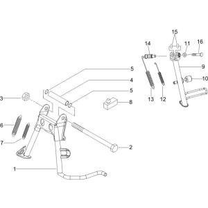 Centro standard Vespa LX 50 4 tempi 2V AC 25km/h