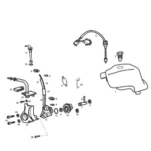 Pompa olio Derbi Senda SM DRD vecchio modello